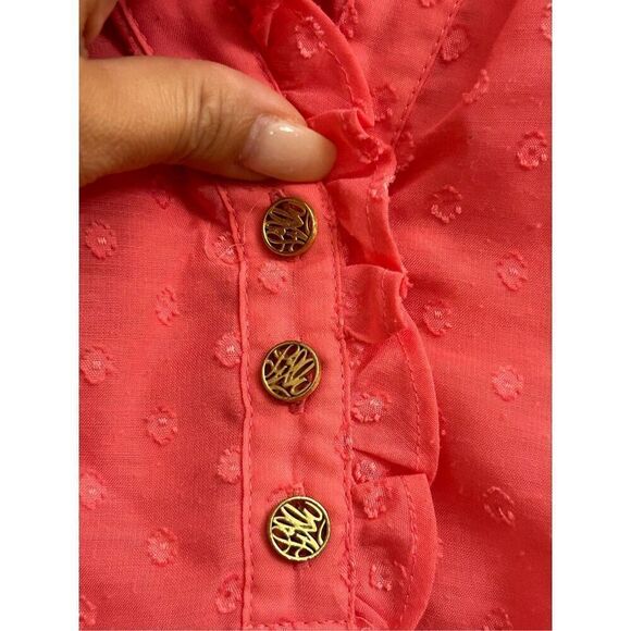 Lilly Pulitzer pullover Elsa blouse oversized XS - Picture 4 of 9